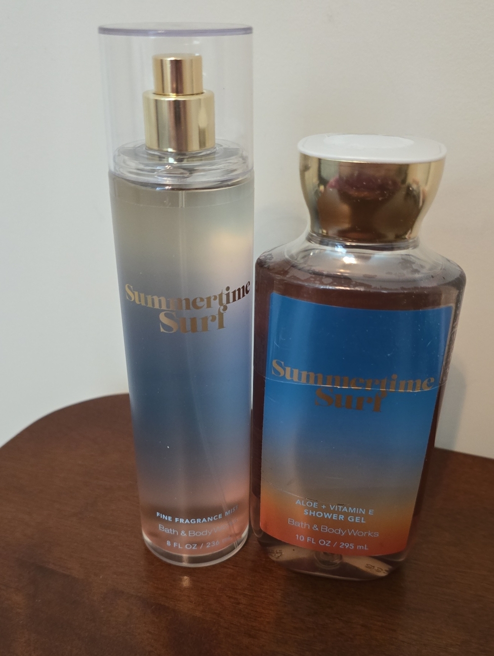 Bath & Body Works Summertime Surf Body Wash & Fragrance Mist
